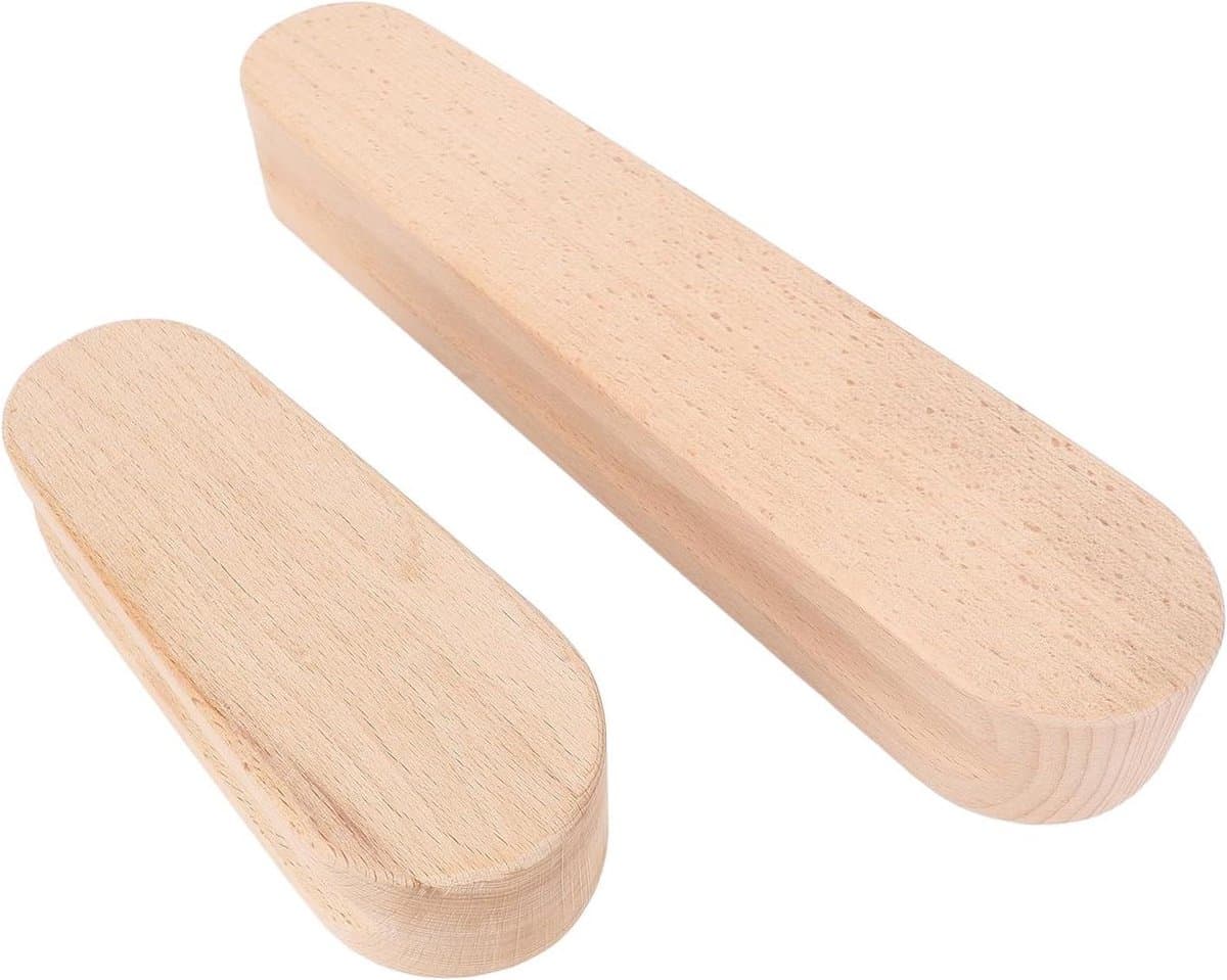 Kleermakersklapper Hout - Naaigereedschap Stomer - Naden Aandrukken - Massief Hout Materiaal - 7 en 12 inch - Niet gespecificeerd — afbeelding 1