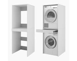 Wasmachine Ombouw - Opbouwmeubel - Kast Wasdroger - Meubel - sterk