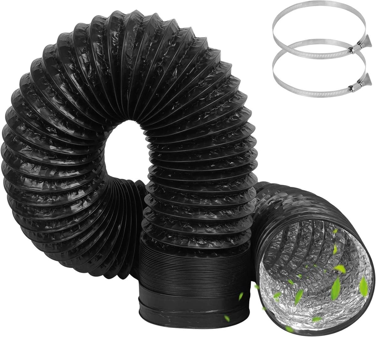 Flexibele Afvoerslang 150 mm Diameter Lengte 3 Meter voor Ventilatie en Afzuiging — afbeelding 1