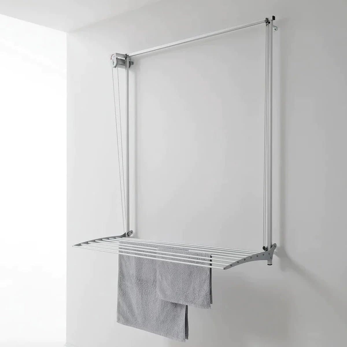 Foxydry Wall 88 cm droogrek wandmontage -bediening links- 88 x 52 x 137 cm — afbeelding 1