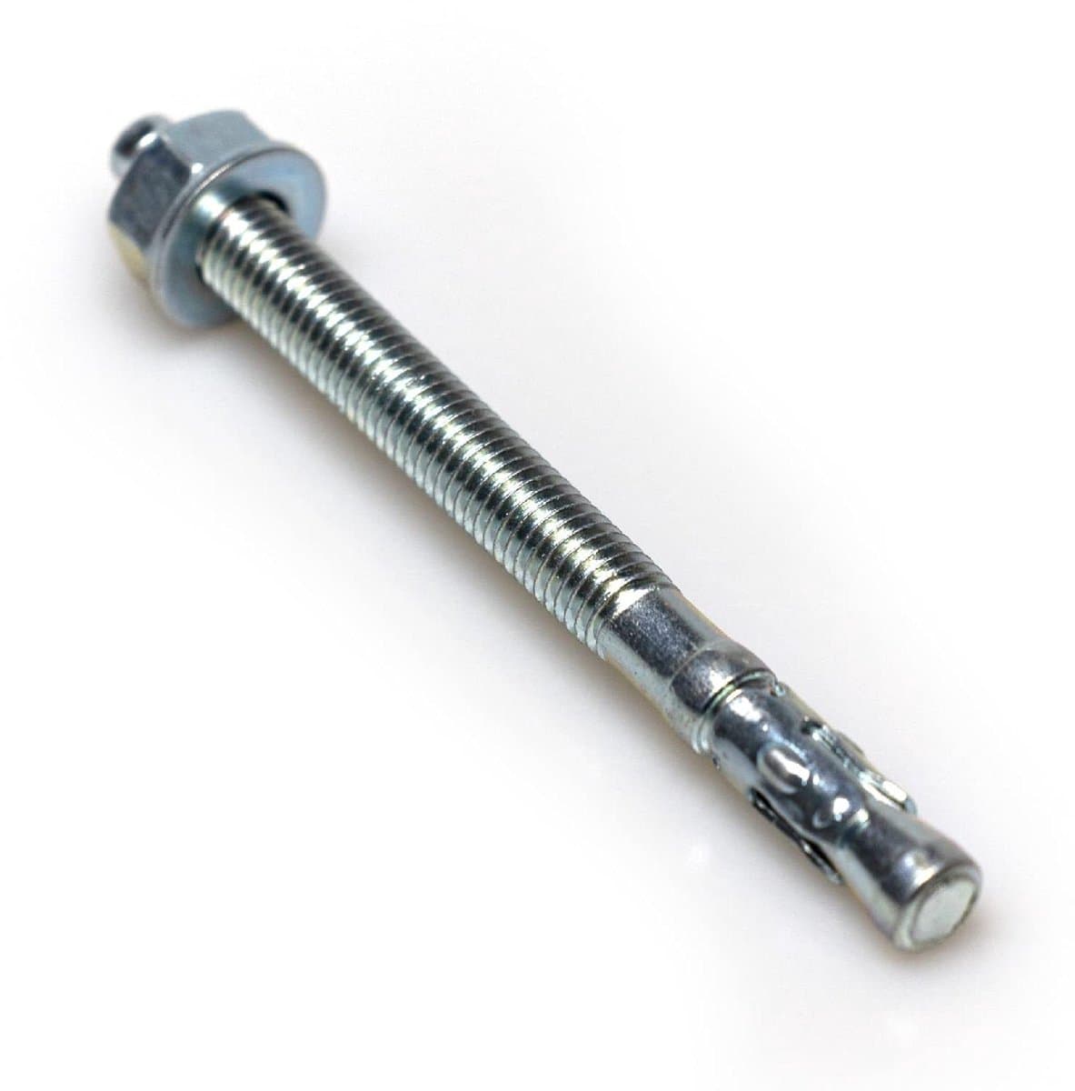 Zwaar Anker Boutanker - Deuvelschroef Set - Profielen Bevestigen - Verzinkt Staal - M10 120mm - Zilverkleurig — afbeelding 1