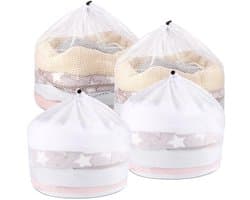 Dailygoods - Wasnetten Set van 4 - Bescherm je Kleding in de Wasmachine