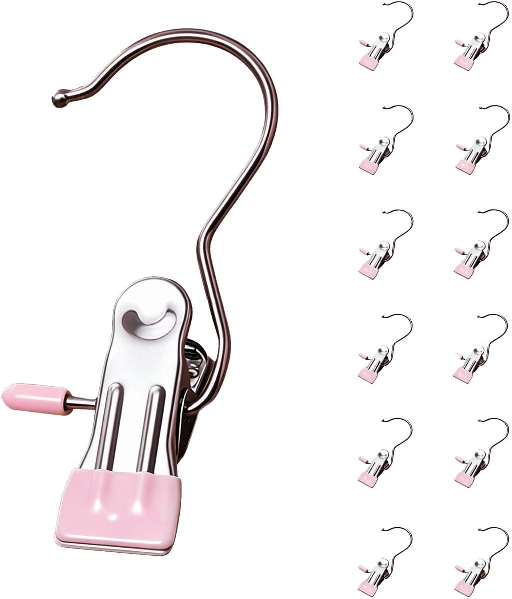 Rvs washaakjes - 12 stuks voor kleding en accessoires — afbeelding 1