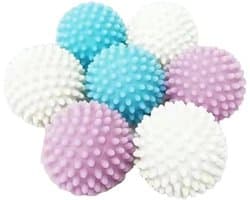9 Pcs Wasballen - Drogerballen voor Was - Tennisballen voor Wasmachine en Droger