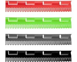 Allecto - Sokkendroger - Klein kunststof - Multifunctioneel drogen - Grijs, rood