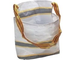 Foerageerzak - Plukschort Tuin - Fruit Plukken - Waterdicht PP Materiaal - 55x55 cm - Gestreept