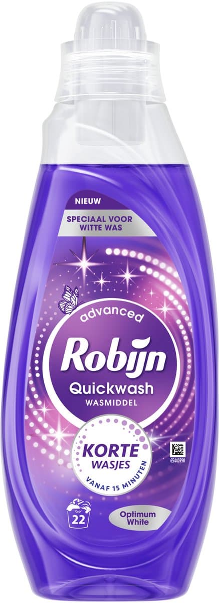 Robijn Quickwash - Vloeibaar Wasmiddel - Optimum Wit - 22 wasbeurten — afbeelding 1