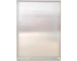Lekbak Wasmachine - Roestvrij Staal Bak - Vloer Beschermen - Zonder Afvoer - 40x60x5cm