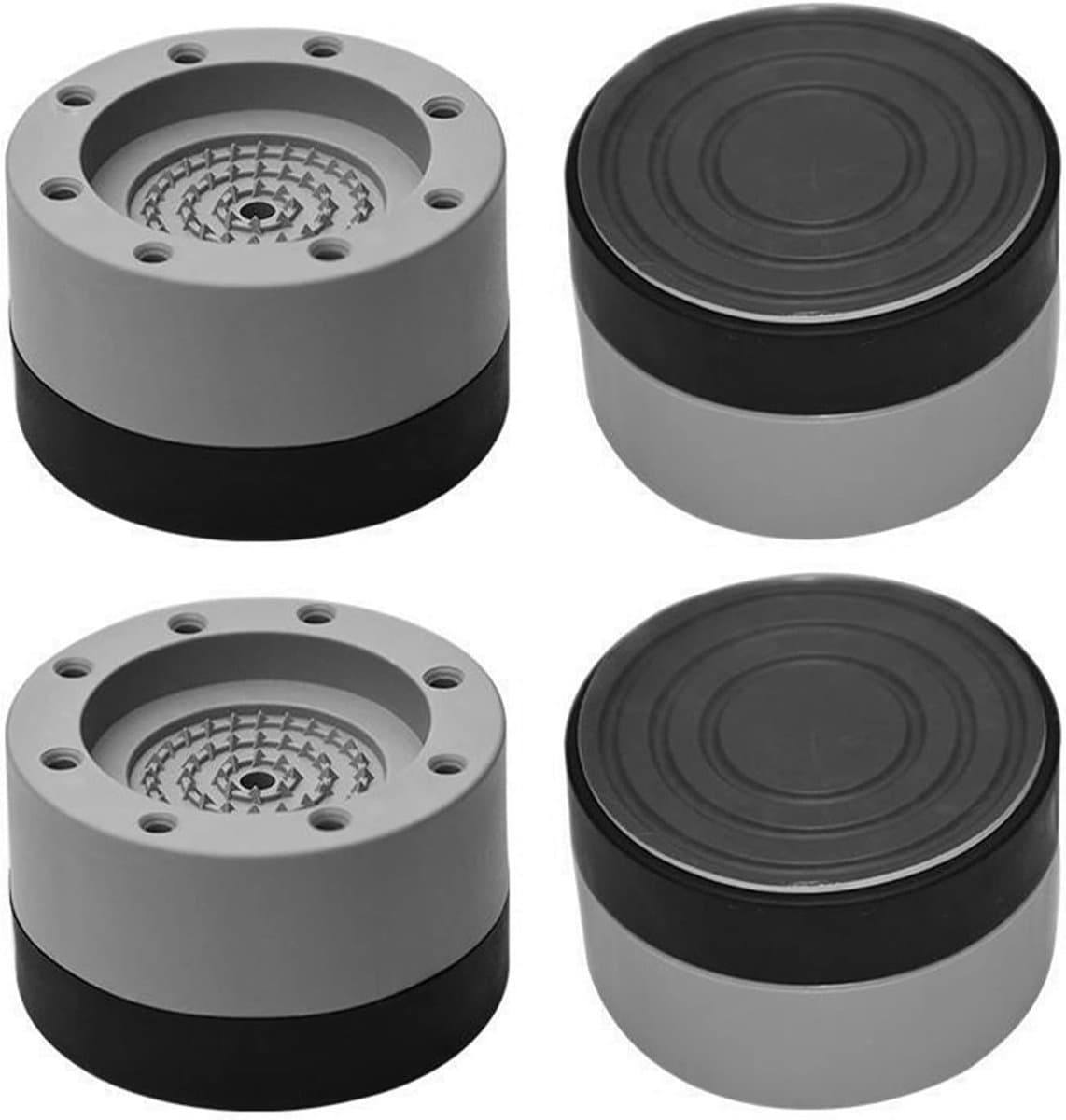 Anti-vibratie kussens - Wasmachine dempers - Apparaten stabiliseren - Verhoogt levensduur - 7x7x35 cm - Blauw zwart — afbeelding 1