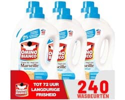 Omino Bianco Sensitive - 6 x 2L - 240 Wasbeurten - Voordeelverpakking
