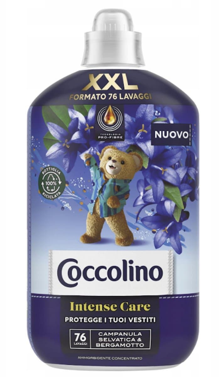 COCCOLINO Fresh & Protect Campanula Selvatica & Bergamotto Wasverzachter XXL 76W 1750ml — afbeelding 1