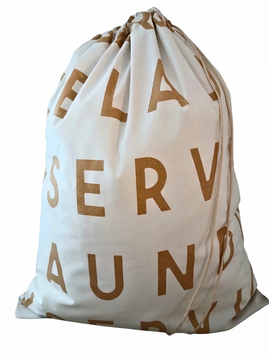 Bluvardi waszak -Heavy Duty XXL- letters bruin — afbeelding 1