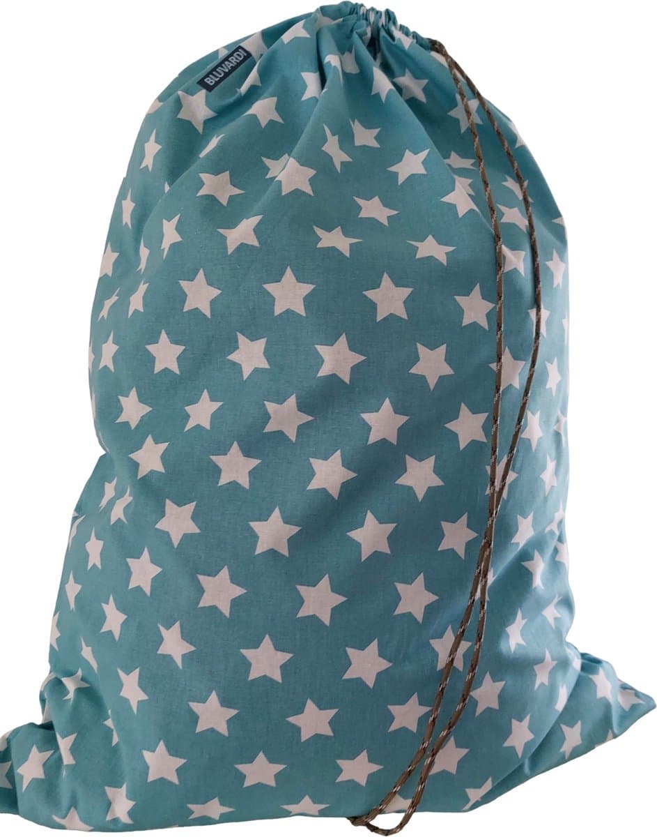 Bluvardi Katoenen waszak -Heavy Duty XL- met trekkoord - Stars — afbeelding 1