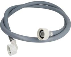 Wasmachine slang aanvoerslang 2,00 mtr. 3/4" recht - 3/4" haaks