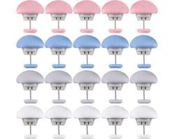 Dekbedclips-20 stuks-dekbedclips voor dekbed-Het wordt gebruikt om de quilt binnenin te bevestigen-Stevige Dekbed Klemmen-Knijpers-5 kleuren-dekbed clips