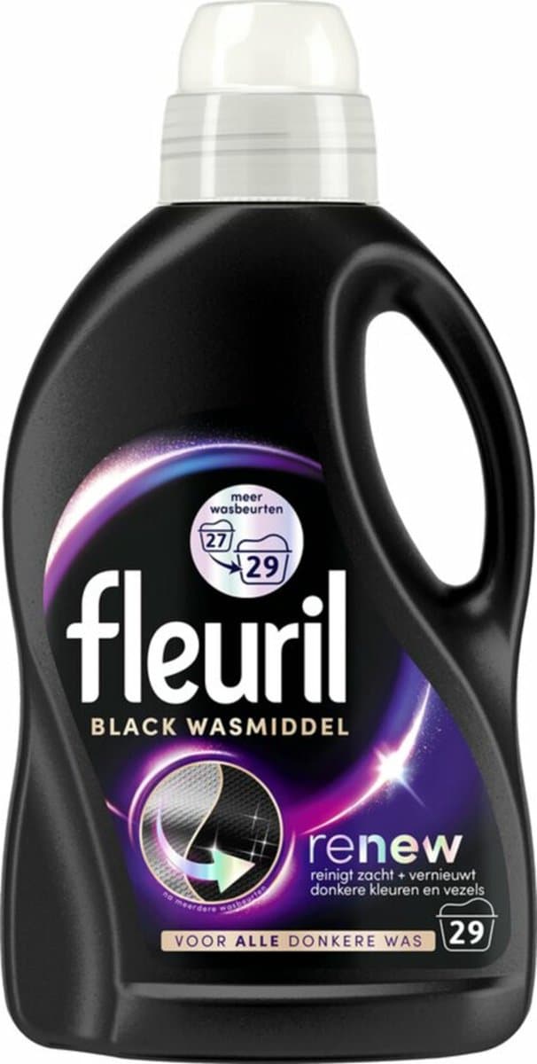 Fleuril Black Wasmiddel 29 wasbeurten - 1,305 liter — afbeelding 1