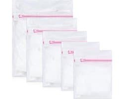 Deze wasnetset is Geschikt voorzien van een ritssluiting en gaas, waardoor hij geschikt is Geschikt voor het wassen van delicate kledingstukken, overhemden, bh's, lingerie en babykleding.