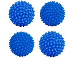 Eco Laundry Dryer Balls - herbruikbare - zachte siliconen wasballen - een alternatief voor wasverzachter voor snel drogen - 4 stuks