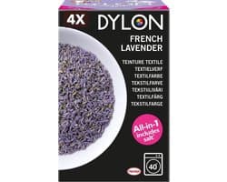 4 x DYLON Textielverf - French Lavander - wasmachine - 350g