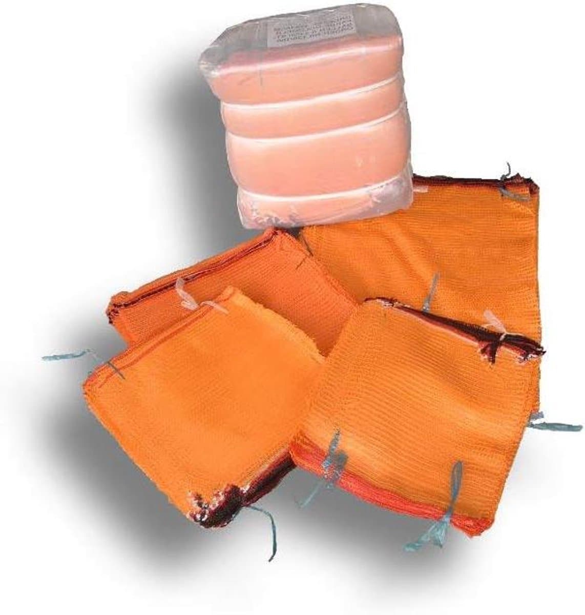 Aardappelzakken - Opbergzakken - Oogst Opslag - Ademend Materiaal - 100 stuks 50x80cm - Goudgeel — afbeelding 1