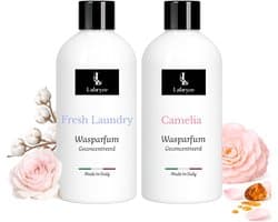 Labryce Wasparfum - Fresh Laundry & Camelia - 2 x 250 ml - Duo Pakket — afbeelding 1