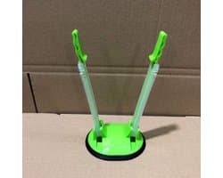Verstelbare Handsfree Baggy Rack Clip Opener Houder voor Keukenvoedselopslag (Groente)
