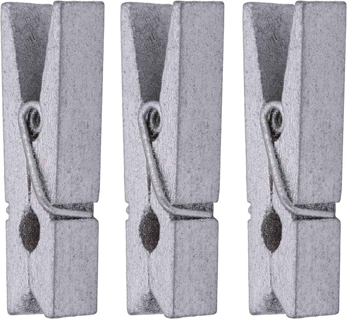 Houten Mini Haringen - Kleine Houten Knijpers - Kleding Ophangen - Duurzaam Hardhout - 3.5 cm - Natuurlijk Hout — afbeelding 1