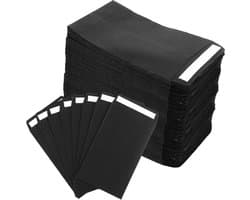 Zadenzakjes zwart 10 x 6 cm 300 stuks
