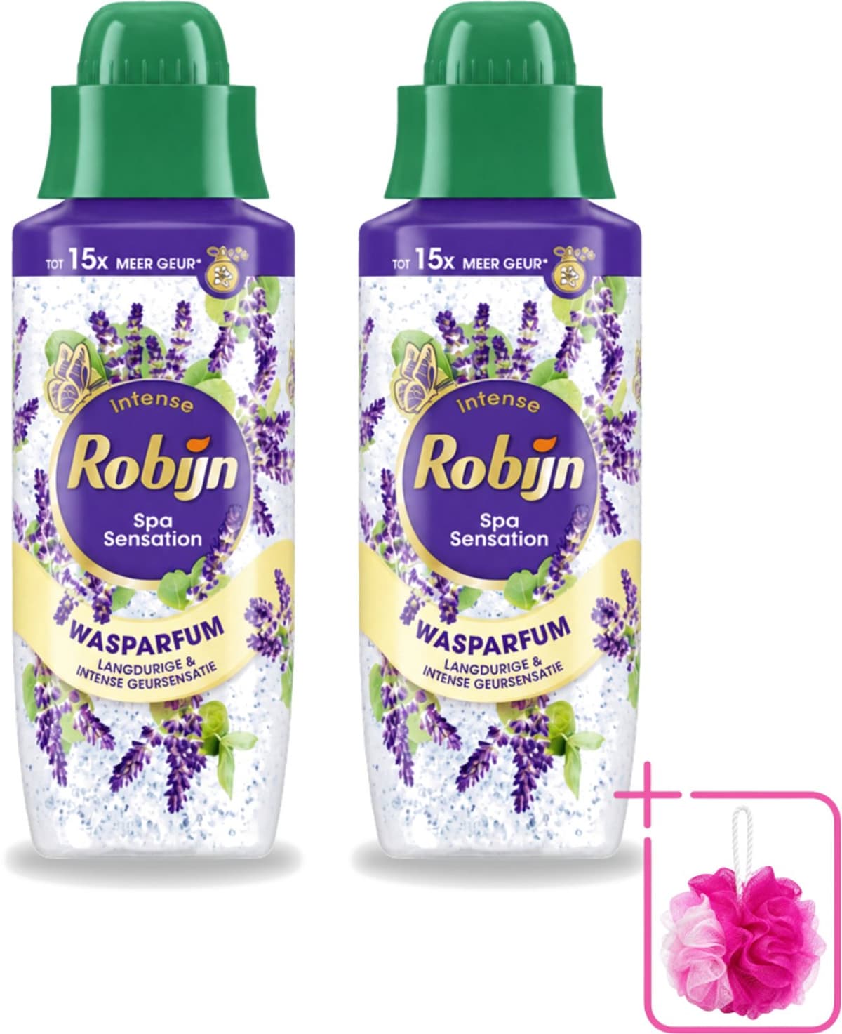 2 x Robijn – Wasparfum – Intense Spa Sensation – 342 ml - Bulkverpakking - Wasparfum - Douchemop - Geur — afbeelding 1