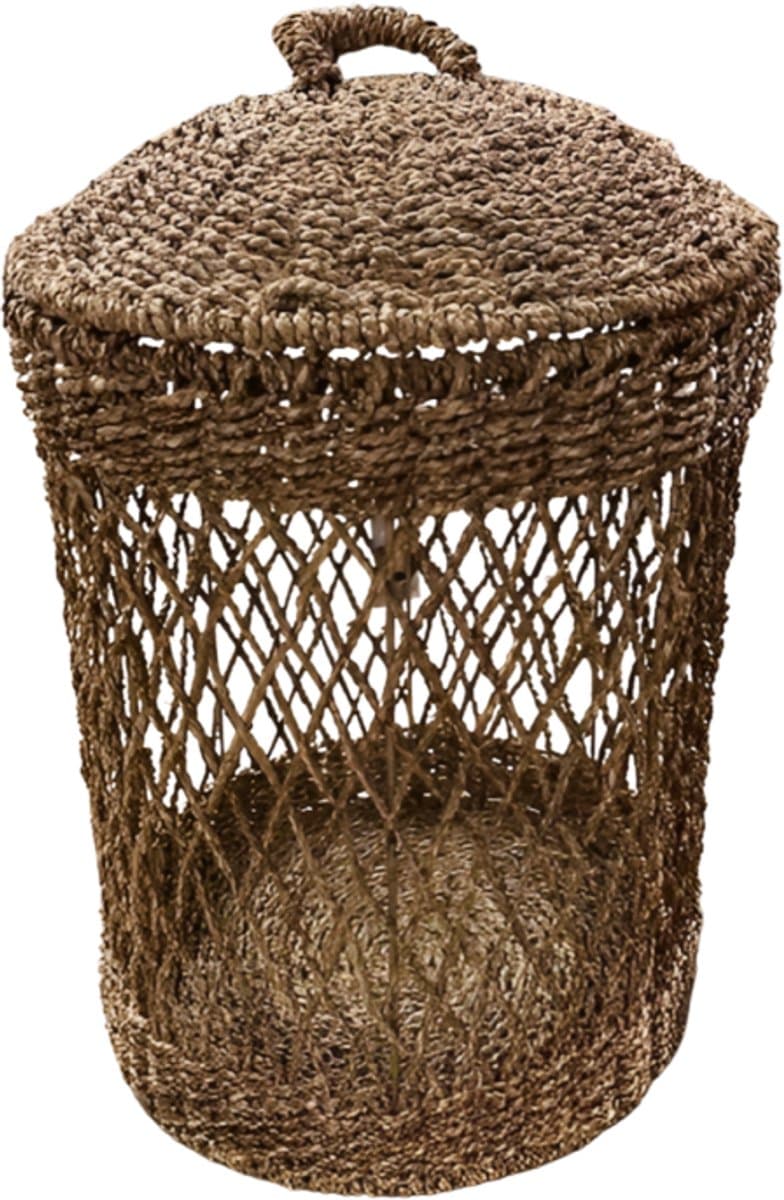 Laundry basket seagrass D40H65cm — afbeelding 1
