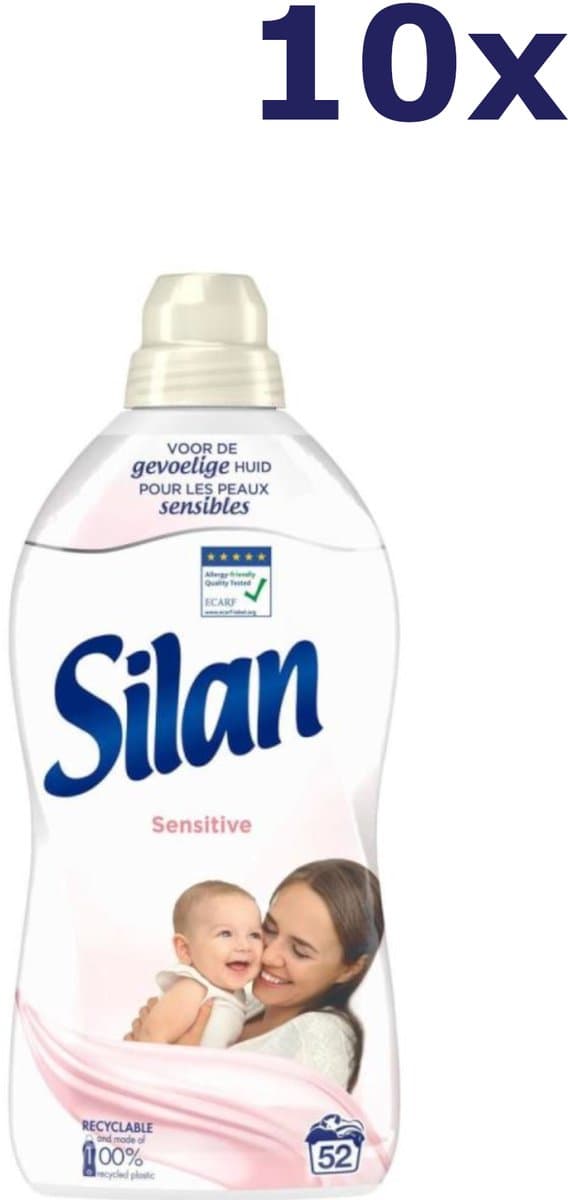 10x SILAN Wasverzachter Sensitive 52 Wasbeurten — afbeelding 1