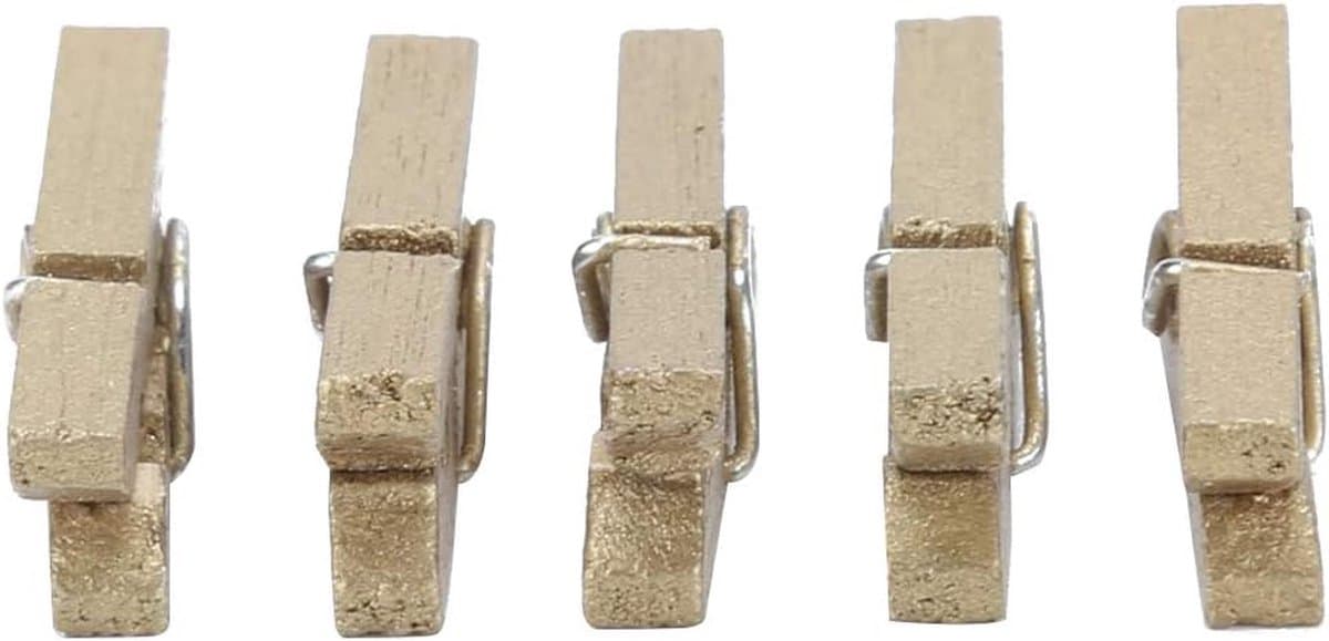 Mini Wasknijpers - Houten Knijpers - Foto's Ophangen - Gladde Afwerking - 300 stuks - Natuurlijk Hout — afbeelding 1