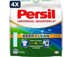 4 x Persil Universal Megaperls - Waspoeder - Witte en Gekleurde Was - 17 Wasbeurten
