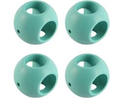 SnelShoppen - 4 Stuks Magnetische Wasballen Tegen Kalk - Herbruikbare Anti-Schaal Ballen voor Wasmachine en Vaatwasser - Milieuvriendelijk en Kostenbe