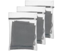 Mesh waszakken voor delicate mini 40 x 30 cm duurzame lingerie zakken voor wassen delicate machine voor lingerie ondergoed sokken babykleding reizen 15,75 x 11,81 inch