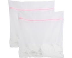 Thijox - Set van 2 Premium Wasnetten voor Wasmachine 60 x 60 cm, Waszak met Verborgen Ritssluiting, Bescherming tegen Vervorming en Vouwen voor Fijne
