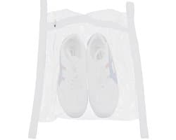 Solidchoice- Schoenwaszak Grote Honingraat - Waszakken voor Schoenen - Waszak voor Sneakers - Wasnet - Rits en Riem - 118 cm Lang