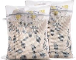 Twee herbruikbare waszakken, geschikt voor delicate kleding, ondergoed, sokken, enz., met bescherming tegen vervorming, 60*60 cm.