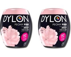 Wasmachine Verf Capsules – 2x 350g – Levendige Pioenroze Kleur – Textielverf