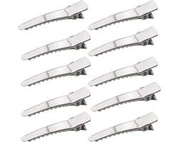50 Alligator Haarspeldjes - Krokodillengrepen 45 mm voor Kapsels en Creatief Knutselen