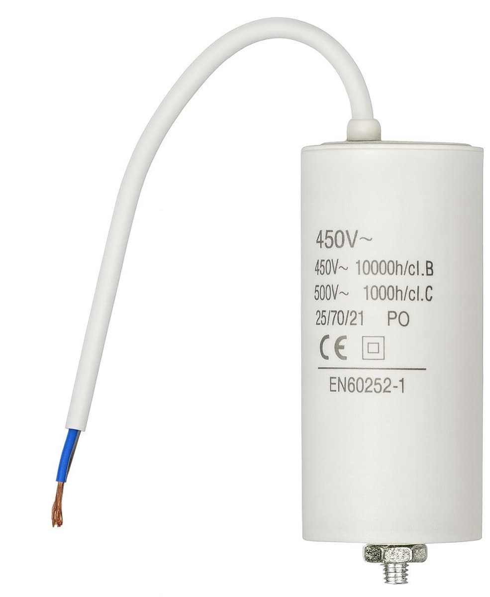 Capacitor 40.0uf / 450 V + cable — afbeelding 1