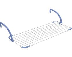 Inklapbaar Droogrek Universeel – Laundry Drying Rack - Wasrek voor in de Badkamer/Tuin/Slaapkamer/Balkon – Duurzam 188 x 55 x 30 cm; 3.9 kg