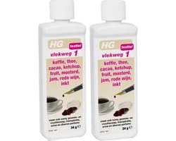 Hg Vlekweg Nr1 Koffie - Thee - Ketchup - Inkt - Rode Wijn | 2 Stuks !