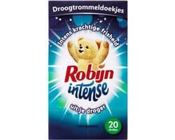 Robijn Morgenfris - 20 stuks - Droogtrommeldoekjes
