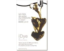 Jacquard iDye Natural textielverf bruin voor natuurlijke stoffen - 14 gr