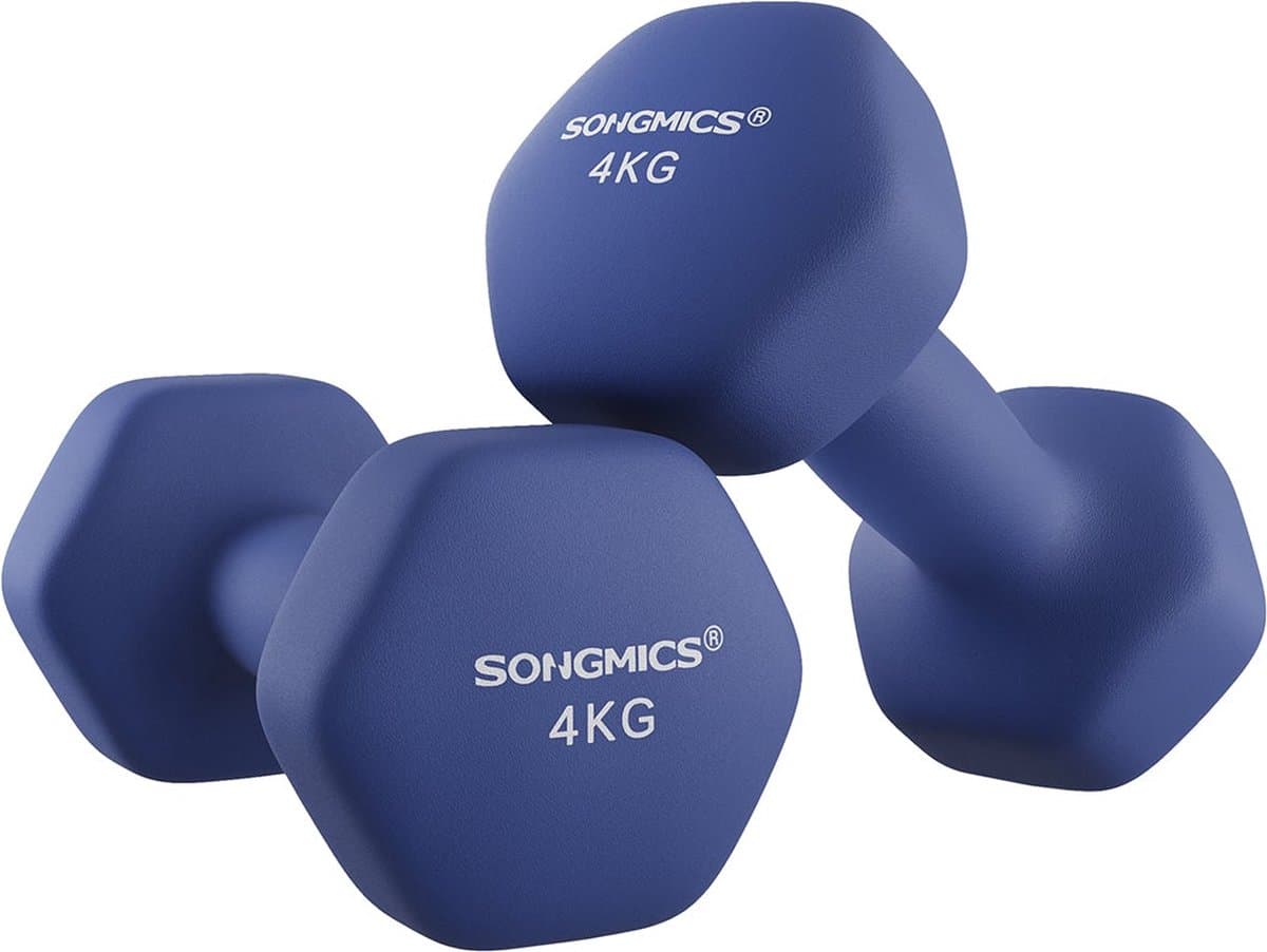 Dumbbell set van 2 blauw — afbeelding 1