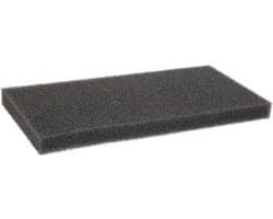 Filter schuimfilter voor wasdroger warmtepompdroger - 280 x 137 x 20 mm - alternatief geschikt voor droogkast Asko, Gorenje, Pelgrim