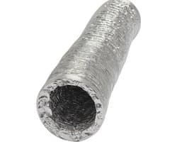 STARX afvoerslang Ø 125 mm - Aluminium - Lengte 10 mtr - Alu