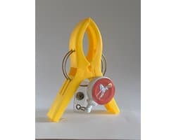 Anti-slipclip - Anti Slip Clip - Geel - Fiets - Fietsclip - Opwaaiende Rokjes - Jurkjes - Fietsclip - Rokjesclip - Poncho's - Slipclip