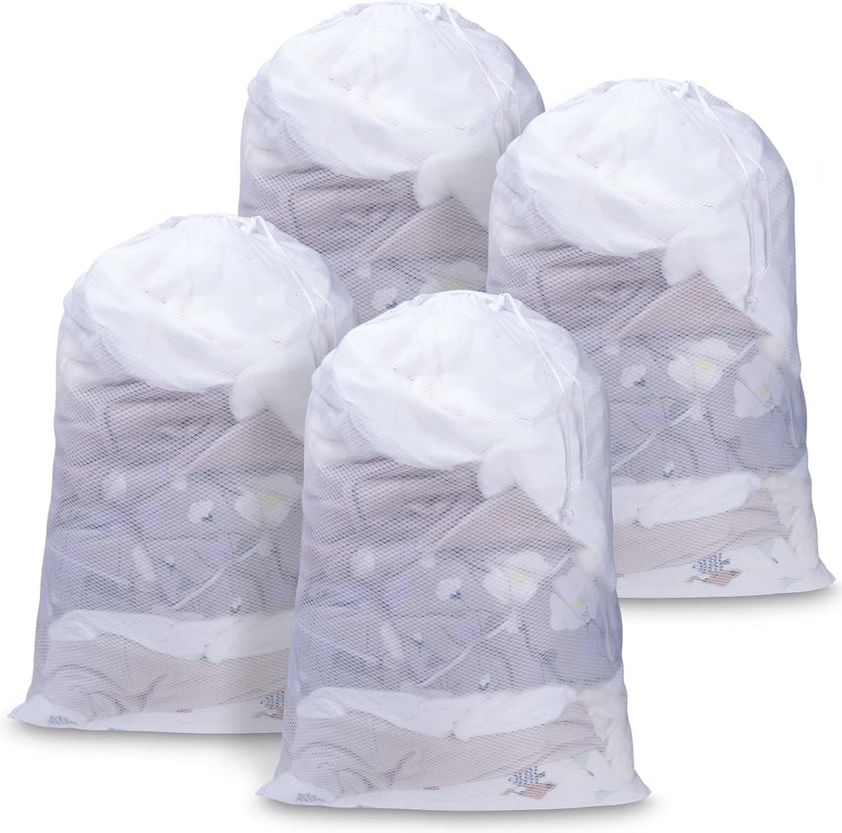 Wasnetten voor wasmachine, duurzame waszakken met ritssluiting, reiswasnet — afbeelding 1